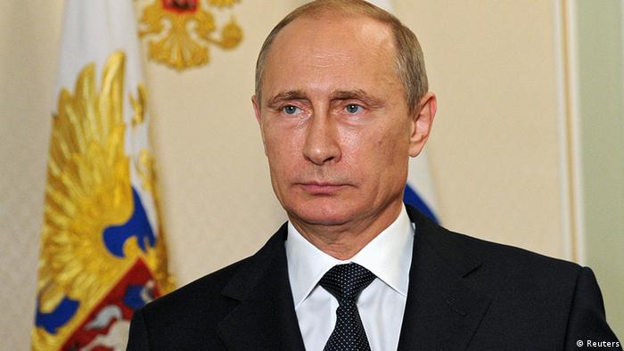 Russian President Vladimir Putin makes a televised statement at the Novo-Ogaryovo state residence outside Moscow, in the early hours of July 21, 2014 (Photo: REUTERS/Michael Klimentyev/RIA Novosti/Kremlin)