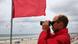 Oststee Badeverbot rote Flagge DRK Wasserwacht Warnemünde Oststee Badeverbot rote Flagge DRK Wasserwacht Warnemünde