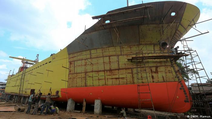 Bangladesh Keraniganj Dockyard Schiffbau