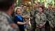 Von der Leyen with Bundeswehr Soldiers 24.07.2014 ISAF Kabul Von der Leyen with Bundeswehr Soldiers 24.07.2014 ISAF Kabul