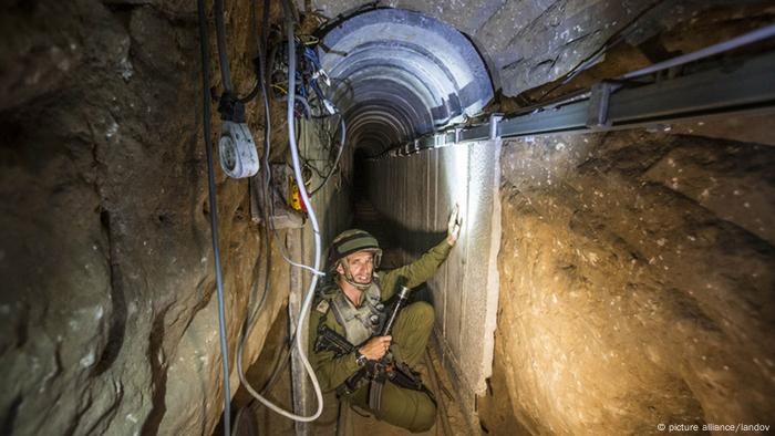 Mehr als 30 dieser Tunnelanlagen zerstörte Israels Armee im Gazastreifen (Foto: picture alliance/landov)