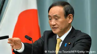 Yoshihide Suga, japanischer Chefkabinettssekretär
