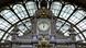 A picture of Antwerp central station's clock. A picture of Antwerp central station's clock.