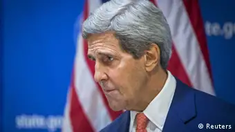 US-Außenminister John Kerry kündigt in New Delhi eine dreitägige Feuerpause zwischen Israel und der Hamas an