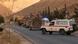Libanesischer Panzer patrouillieren im Bekaa-Tal Libanesischer Panzer patrouillieren im Bekaa-Tal