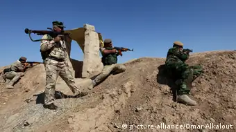 Kurdische Soldaten im Irak