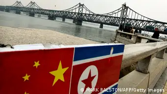 Grenze China Nordkorea Dandong