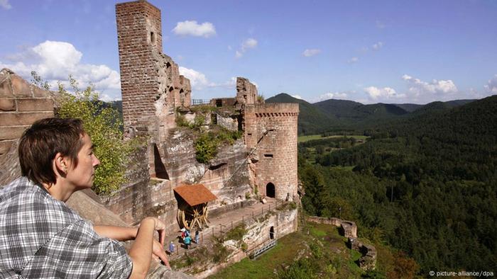 Bildergalerie Wandern in Deutschland - Burg Alt-Dahn