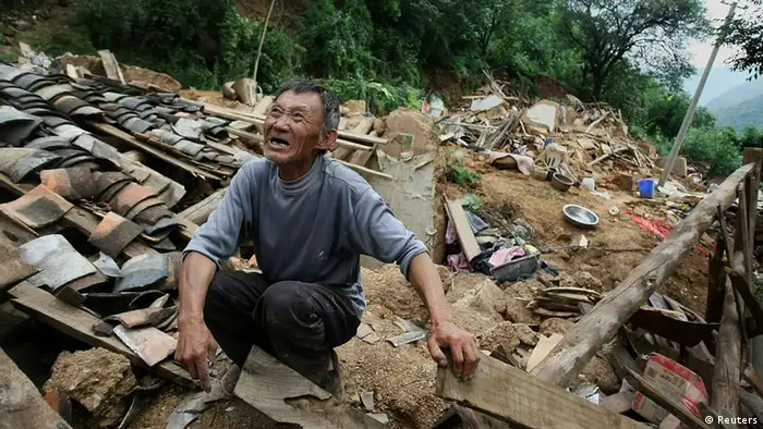 China Erdbeben Provinz Yunnan 05.08.2014