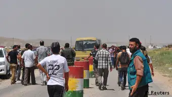 Irak Kämpfe Jeziden Flüchtlinge 05.08.2014