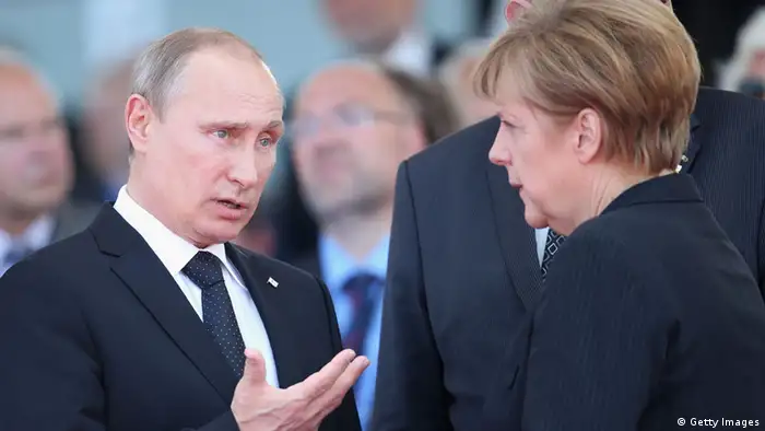 Merkel Putin Symbolbild