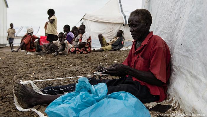 Flüchtlingslager im Südsudan (Foto: afp)