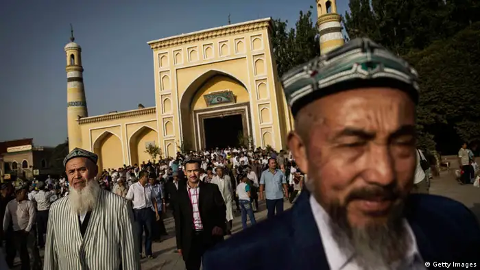 China Xinjiang Uiguren Bärte