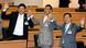 Thailand's president of the National Legislative Assembly with two vice presidents Thailand's president of the National Legislative Assembly with two vice presidents