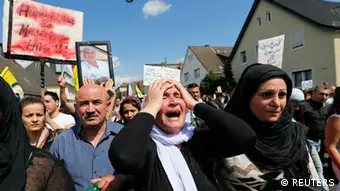 Bielefeld Protest von Jesiden 09.08.2014