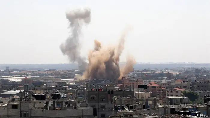Explosion in Rafah
(Photo: imago/UPI Photo)