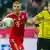 Bastian Schweinsteiger and Kevin Großkreutz fight for the ball