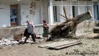 Ukraine Zerstörung 11.08.2014