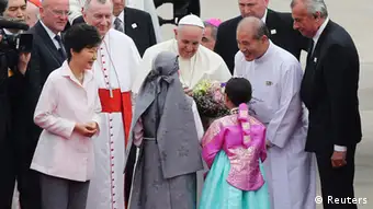 Papst Franziskus in Südkorea 14.08.2014