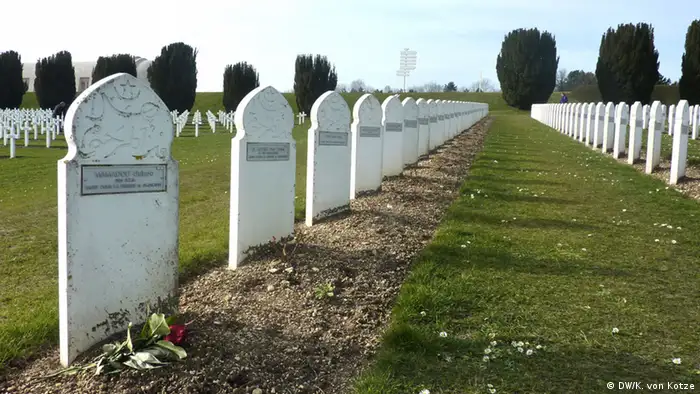 La nécropole de Verdun abrite de nombreuses sépultures musulmanes