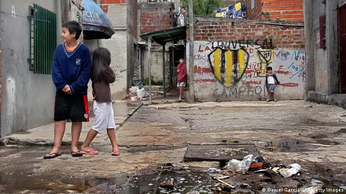 Argentinien Buenos Aires: Slum-Kinder 