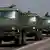 Ukraine Russland Krise Krieg Grenze russische Militärfahrzeuge Panzer Rostov