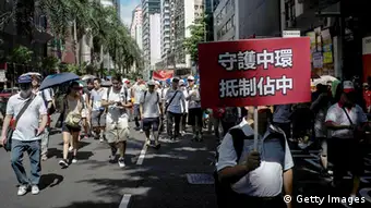 Hongkong Anti-Occupy Demo 17.08.2014