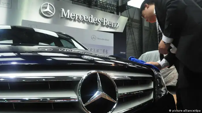 Symbolbild China Mercedes-Benz