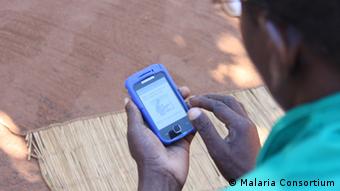 Nutzung von Handy-Anwendung gegen Malaria