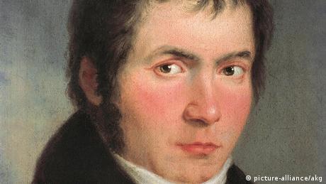 1804 portrait of Beethoven by Willibrord Joseph Mahler, Copright: picture-alliance/akg