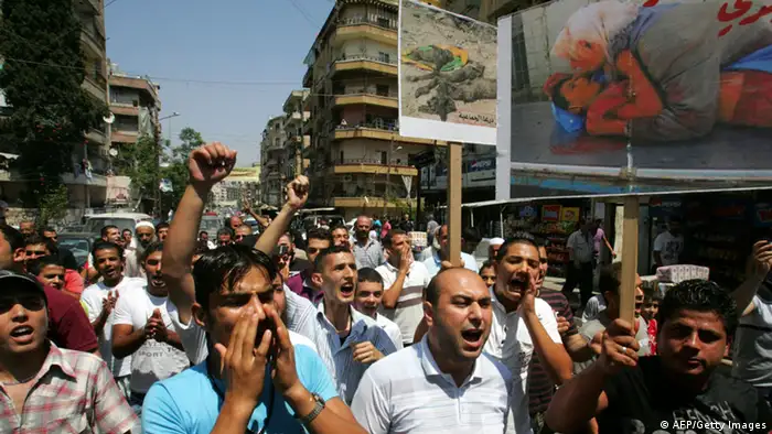 Syrien Libanon Proteste 15. Juli 2011