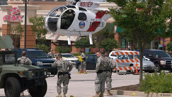 Nationalgarde in Ferguson (Foto: Reuters)