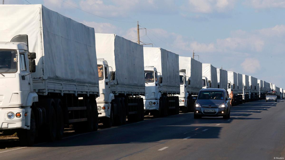 Красный Крест не сопровождает колонну гуманитарной помощи для Луганска – DW  – 22.08.2014