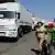 Російські вантажівки в'їжджають на територію України