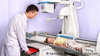 Symbolbild Kind Röntgen