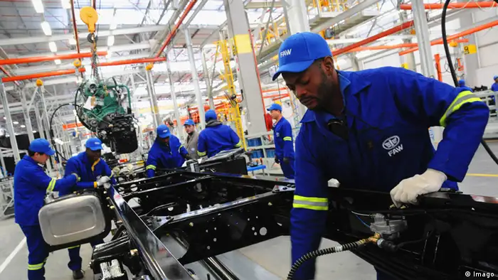 Südafrika Chinesische Investionen FAW Autowerk 