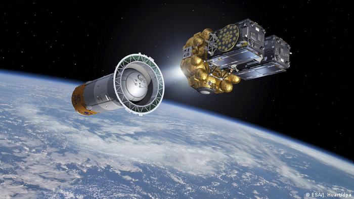 Satelliten 5 und 6 für EU-Navigationssystem Galileo