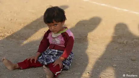 Jesidisches Flüchtlingskind im Irak