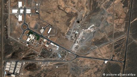 Iran Natans Atomanlage Luftbild