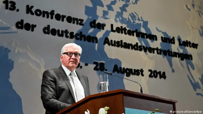 Steinmeier Botschafterkonferenz 25.08.2014 Berlin