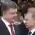 Петр Порошенко и Владимир Путин в Минске