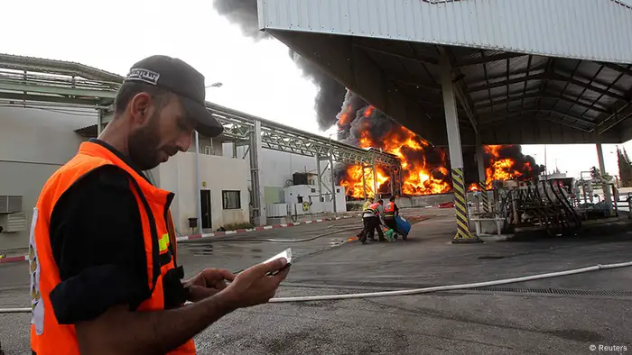 Bildergalerie Gaza Israel Elektrizitätswerk Zerstörung in Gaza