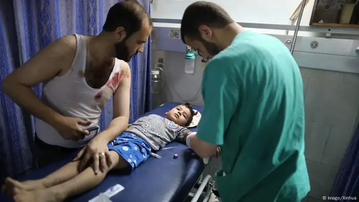 Gaza Krankenhaus Versorgung 