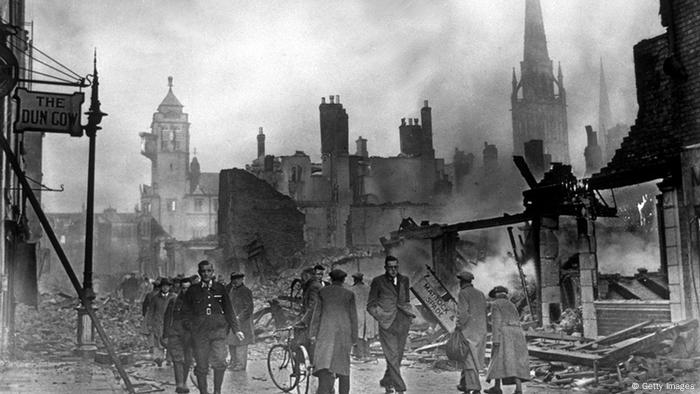Großbritannien Deutschland Zweiter Weltkrieg Coventry Blitz Zerstörung