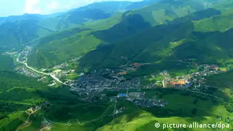 Wutai Shan Gebirge in Nordchina