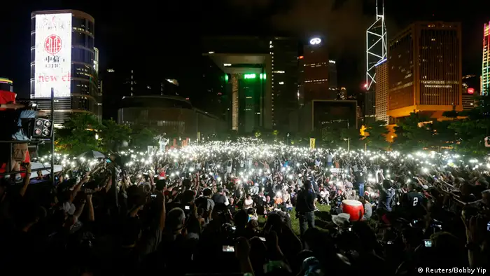 Occupy Central Aktivisten Hongkong