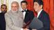 Narendra Modi und Shinzo Abe 01.09.2014 in Tokio Narendra Modi und Shinzo Abe 01.09.2014 in Tokio
