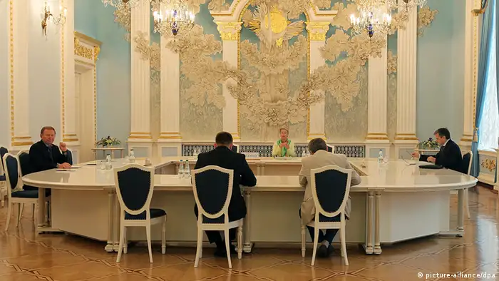Weißrussland Ukraine-Kontaktgruppe Treffen in Minsk OSZE Gruppenfoto
