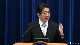 Japan Kabinettsumbildung Abe PK 03.09.2014