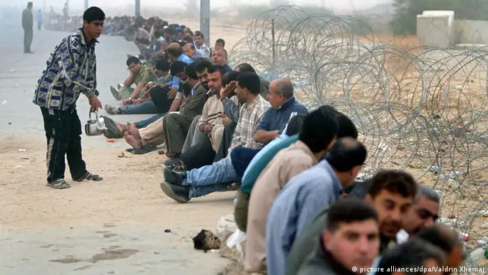 Palästina Palästinensische Arbeiter Arbeitslosigkeit Gaza Gazastreifen